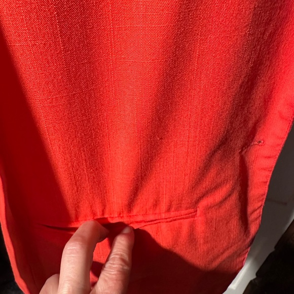 Petite Business Casual Red Blazer by Fundamental Things | Perfect Fit - Picture 4 of 6